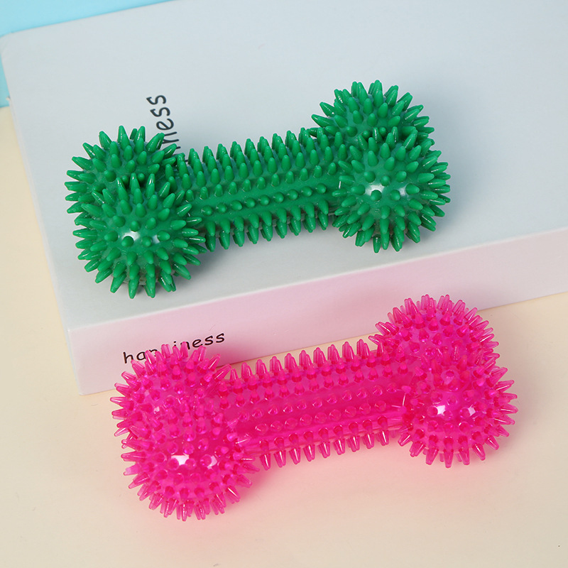 Pet Dog Chew Toy Bone-Shaped S - Interactive Squeaky Plush Dog Toy review and price