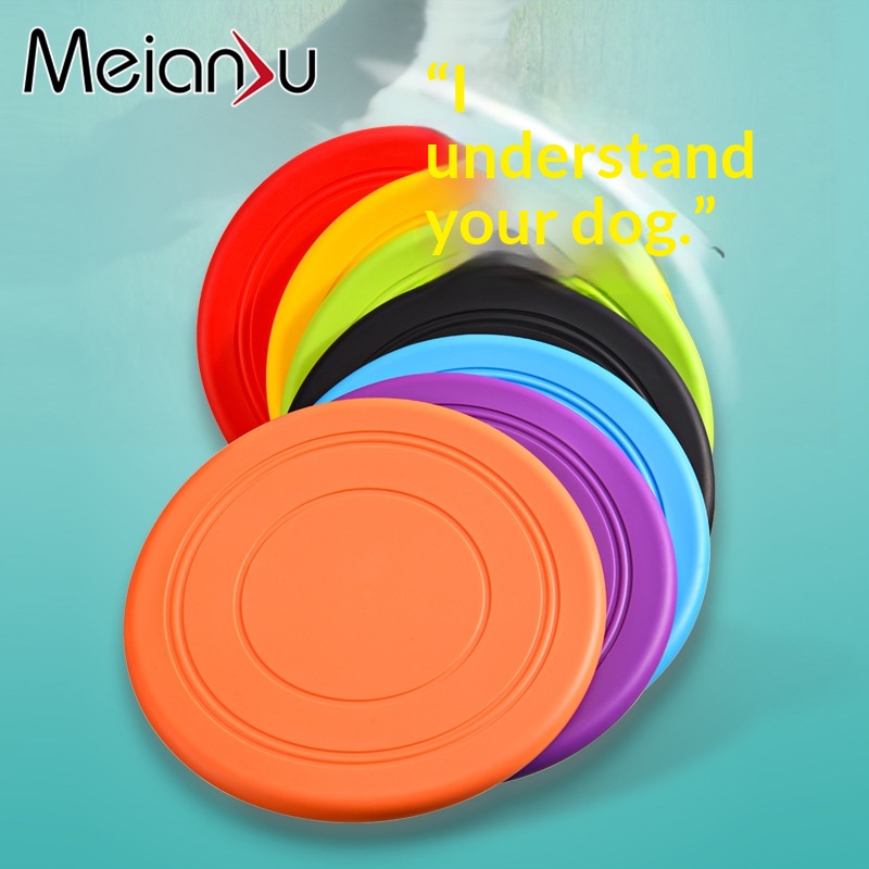 Meianju Soft Flying Disc for D - Flying Disc Dog Training Toy review and price