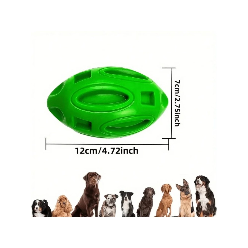 1pcs Indestructible Squeaky Ru - Indestructible Dog Chew Toy review and price